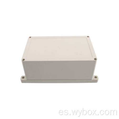 Caja de conexiones de caja de caja de montaje en pared de ABS con terminales caja impermeable ip65 caja de plástico para electrónica exterior